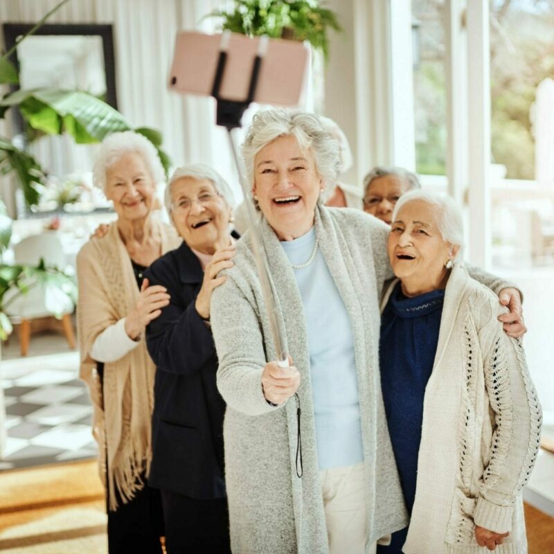 Seniors capturing their memories